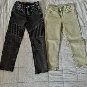 Set of 2 jeans Zara and H&M for boys 6 7 years